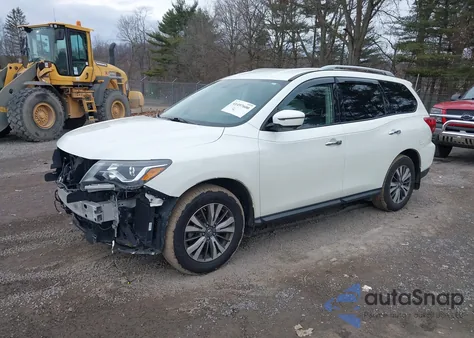2018 Nissan Pathfinder Sl from USA, damaged, VIN 5N1DR2MM5JC613405